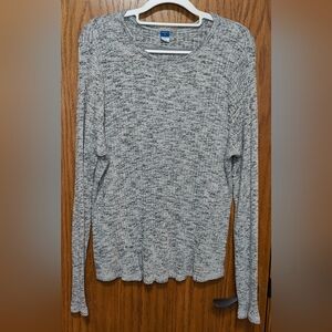 Women's Old Navy Gray Plush Tee, Size 3X